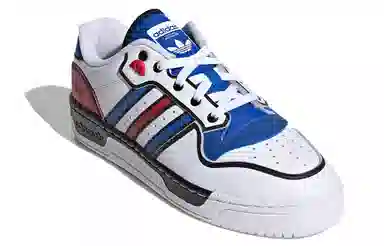 adidas Rivalry Low White Red Blue
