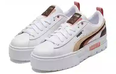 PUMA Mayze Triplex White Beige Pink