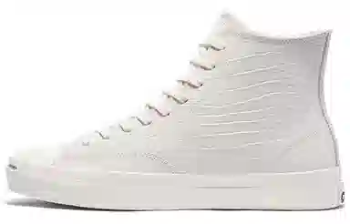 Pop Trading Company x Converse Jack Purcell High White