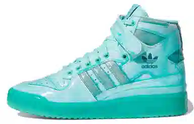 Jeremy Scott x adidas Forum Dipped Mint Blue