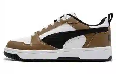 PUMA REBOUND V6 Low White Brown Black