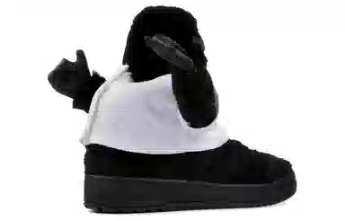 Jeremy Scott x adidas Originals JS Gorilla High Top Sneakers Black White