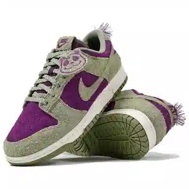 Nike Dunk Low Retro SE Panda Green Purple