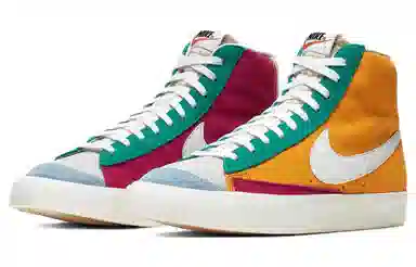 Nike Blazer High Red Yellow