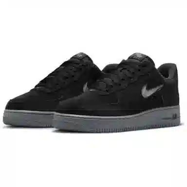 Nike Air Force 1 Low Jewel "Black Suede Cool Grey"