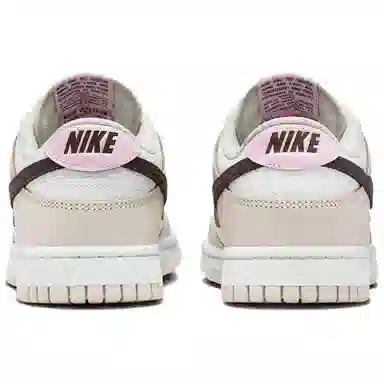 Nike Dunk Low White Pink Brown