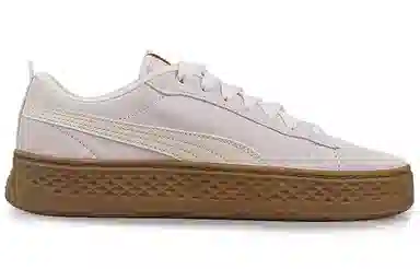 PUMA Smash Platform Off White Pink