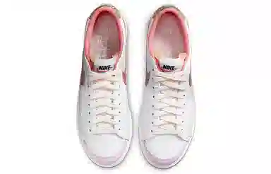 Nike Blazer Low Platform White Orange