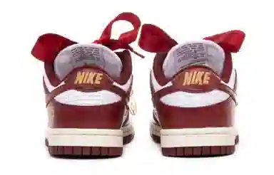 Nike Dunk Low PRM White Red Gold