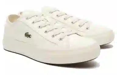 Lacoste Canvas Low Top Sneakers