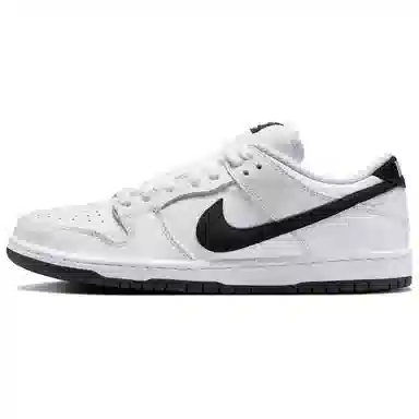 Nike Dunk SB Low Pro White Suede Black
