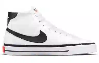 Nike Court Legacy Canvas Mid White Black