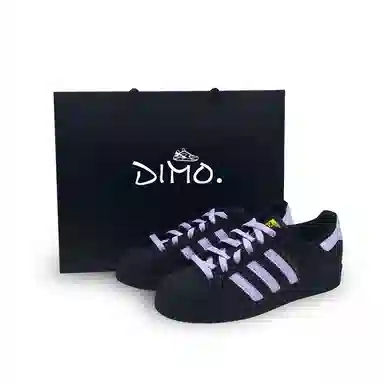 adidas Superstar Black Purple