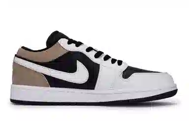 Jordan Air Jordan 1 Low Black White Brown