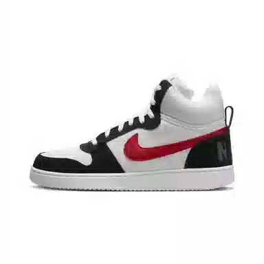 Nike Court Borough Mid Black White