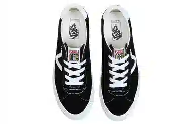 Vans Low Black White
