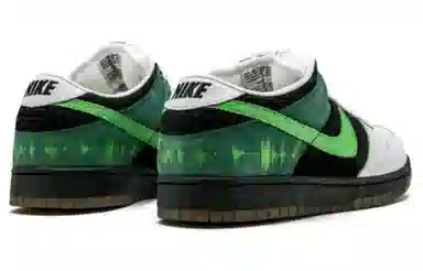 Nike Dunk SB C&K Electrocardiogram White Black Green