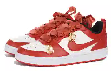 Nike Court Borough Low GS Red