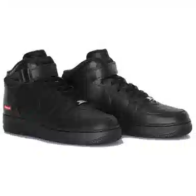 Supreme x Nike Air Force 1 MID Black