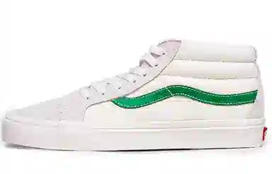 Vans SK8 Mid White Green