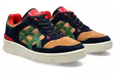 Asics EX89 Blue Brown Green