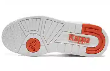 Kappa Retro High-Top White Orange