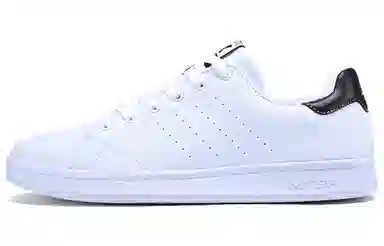 特步 耐磨透气 低帮 板鞋 女款 白黑