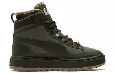 PUMA Suede Mid WTR Brown Olive