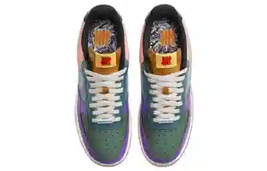 UNDEFEATED x Nike Air Force 1 Low Green Purple