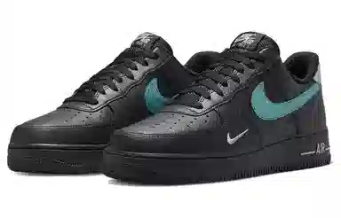 Nike Air Force 1 Low "Black Blue Lightning"