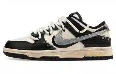 Nike Dunk Leather 806 Planet Silver Ink 2
