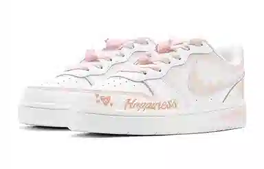 Nike Court Borough GS Pink White