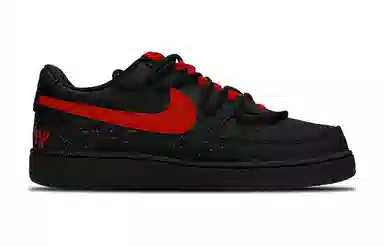 Nike Court Vision Low Black Red