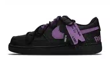 Nike Court Vision Low Black Purple