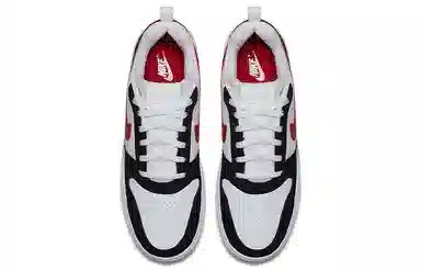 Nike Court Borough Low Black White Red
