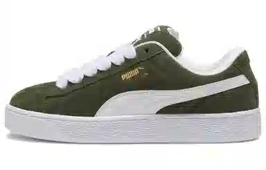 PUMA Suede XL Green White