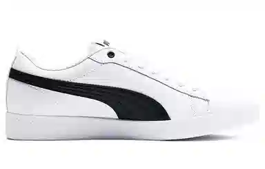 PUMA Smash V2 Leather White Black