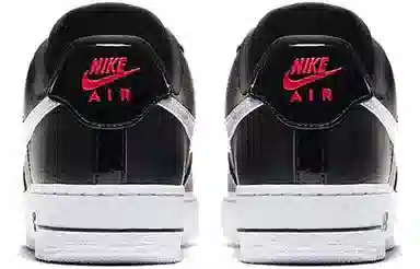 Nike Air Force 1 Low Black White Red