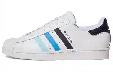 adidas Superstar White Blue
