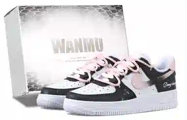 Nike Air Force 1 Black Pink