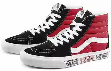 Vans SK8 High Black Red