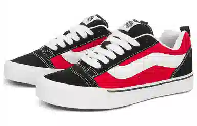 Vans Knu Skool Red Black