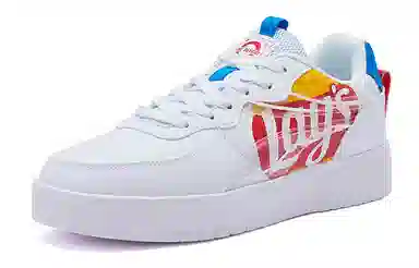 361° Low-Top Sneakers White Red