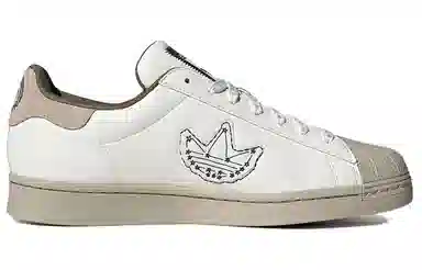 adidas Superstar White Grey Blue