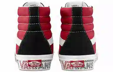 Vans SK8 High Black Red