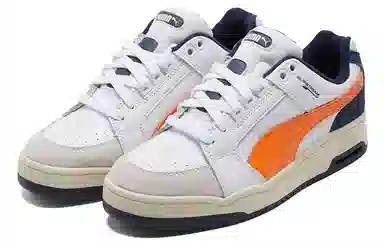 PUMA Slipstream Low Retro White Blue Orange