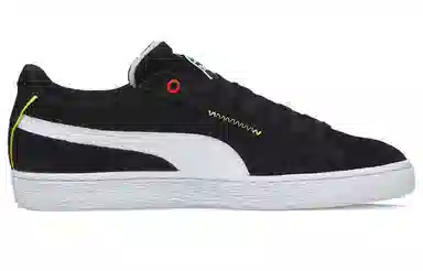 PUMA Suede Displaced Low Black White