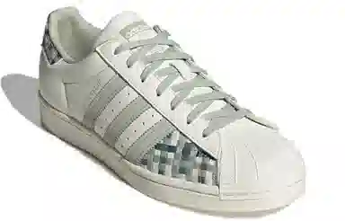 adidas Superstar White Green