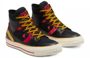Converse 1970s E260 High Top Black Yellow