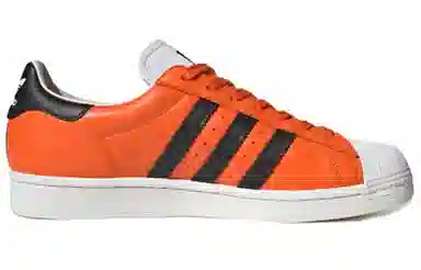 adidas Superstar White Orange